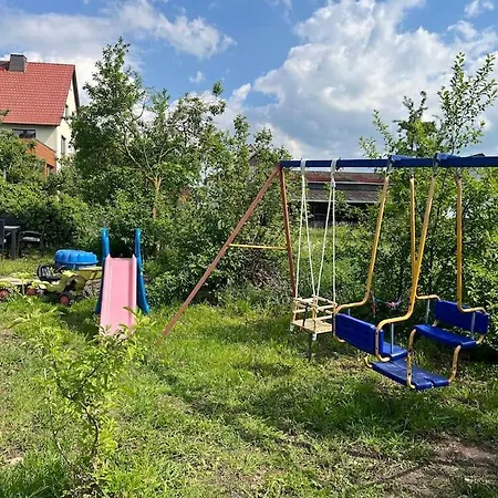 4 Sterne Fewo Rhoenland-Erlebnis In Bernshausen - Auch Fuer Wanderreiter Exterior foto